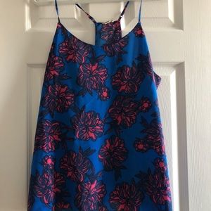 J. Crew silk printed top -size 14